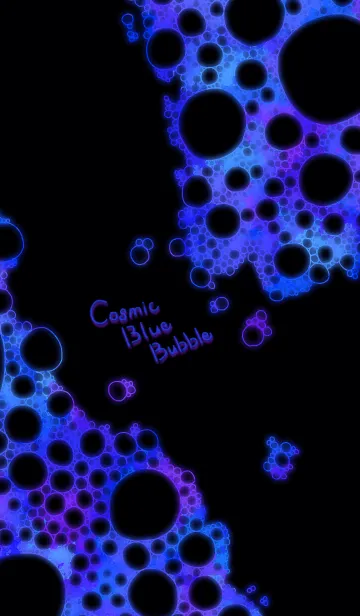 Cosmic Blue Bubblesの着せ替えメイン画像