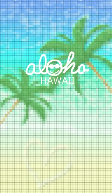 [LINE着せ替え] ハワイ＊ALOHA+90#イラストの画像1