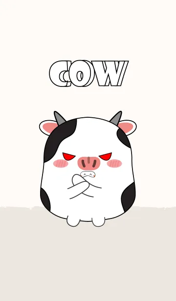 [LINE着せ替え] Emotions Fat Cow 2 (jp)の画像1
