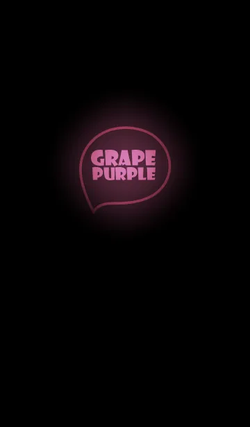 [LINE着せ替え] grape purple Neon Theme (jp)の画像1