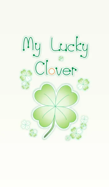 [LINE着せ替え] My Lucky Clover！ (Green V.3)の画像1