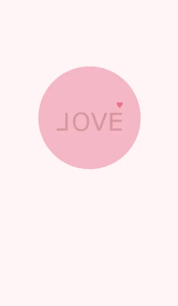 [LINE着せ替え] LOVE =pink color=の画像1