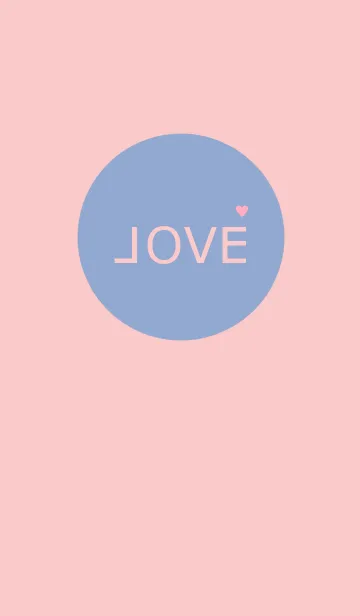 [LINE着せ替え] LOVE =pink blue=の画像1