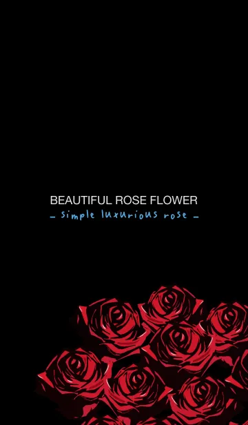 [LINE着せ替え] BEAUTIFUL ROSE FLOWER #イラストの画像1
