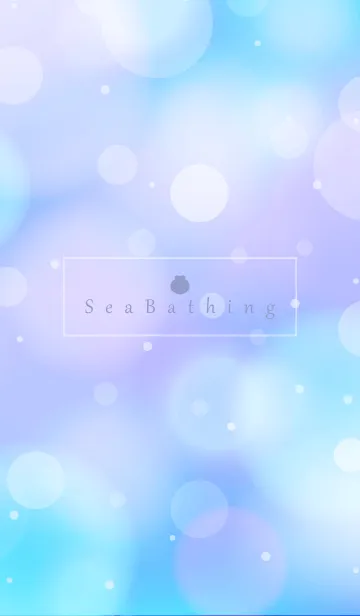 [LINE着せ替え] Sea Bathing 6 -MEKYM- #水彩タッチの画像1