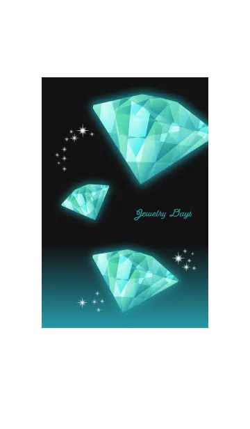 [LINE着せ替え] Jewelry Days emeraldの画像1