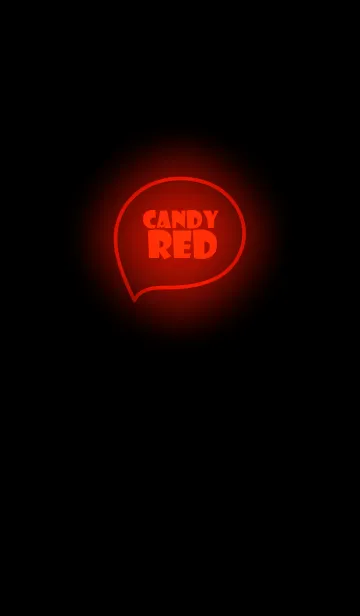 [LINE着せ替え] Candy Red Neon Theme (jp)の画像1