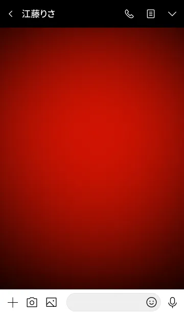 [LINE着せ替え] Candy Red Neon Theme (jp)の画像3