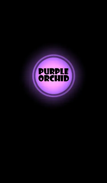 [LINE着せ替え] Simple orchid purple in black (jp)の画像1