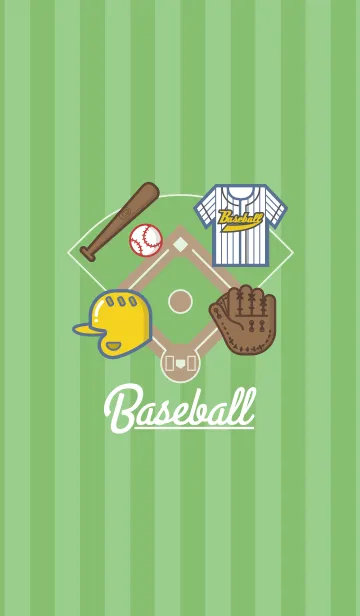 [LINE着せ替え] BASEBALL #1.1 Jの画像1