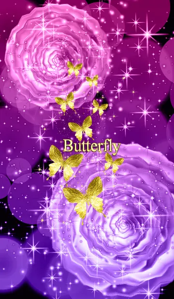 [LINE着せ替え] 幸運を呼び込む八蝶*59 #イラストの画像1