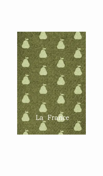 [LINE着せ替え] ラ・フランス・カーキの画像1