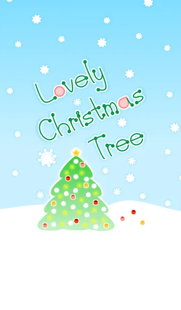[LINE着せ替え] Lovely Christmas Tree！！の画像1