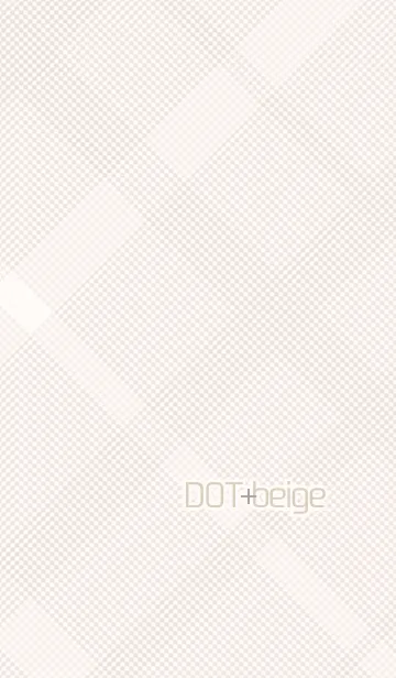 [LINE着せ替え] DOT+beigeの画像1
