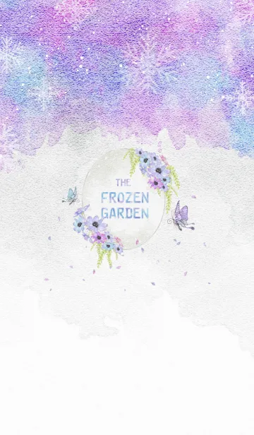 [LINE着せ替え] The Frozen Garden #イラストの画像1