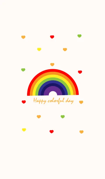 [LINE着せ替え] Happy Colorful Day ！の画像1