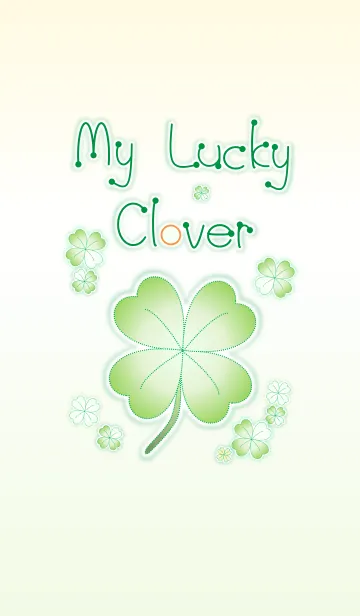 [LINE着せ替え] My Lucky Clover！ (Green V.4)の画像1