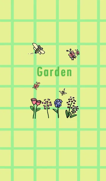 [LINE着せ替え] Cute Cute Gardenの画像1