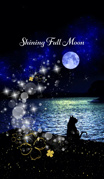 [LINE着せ替え] 運気を上げる Shining Full Moonの画像1