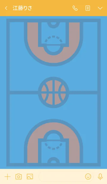 [LINE着せ替え] BASKETBALL #2 Jの画像3