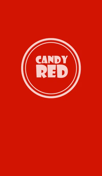 [LINE着せ替え] Simple Love Candy Red (jp)の画像1