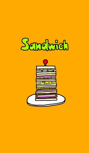 [LINE着せ替え] サンドイッチの画像1