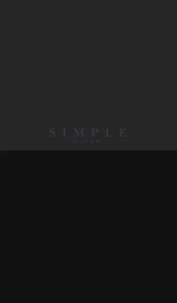 [LINE着せ替え] SIMPLE ICON 11 -MATTE BLACK-の画像1