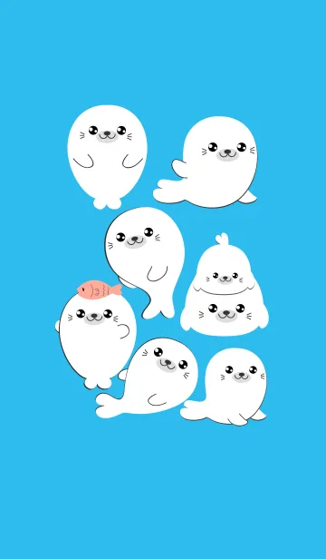 [LINE着せ替え] Love Seal Theme (jp)の画像1