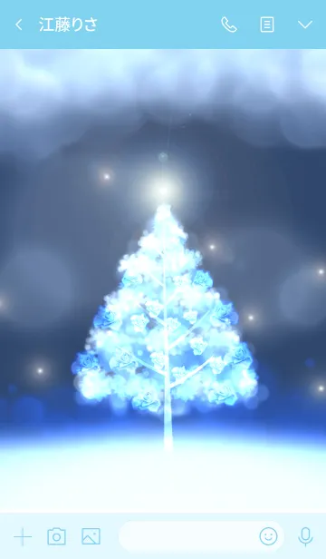 [LINE着せ替え] ハッピー・ウィンター・ツリー2の画像3