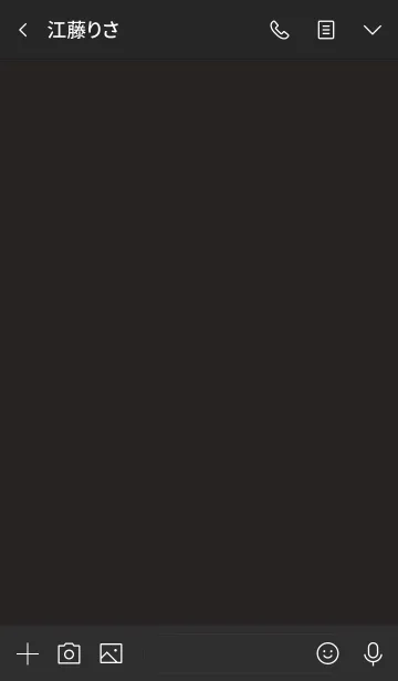 [LINE着せ替え] Simple life Design / black-grayの画像3