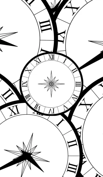 [LINE着せ替え] 時を刻む -Ticking time-の画像1
