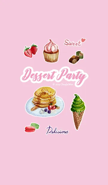 [LINE着せ替え] dessert partyの画像1