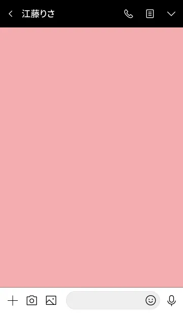 [LINE着せ替え] sweet life heart:)black pinkの画像3