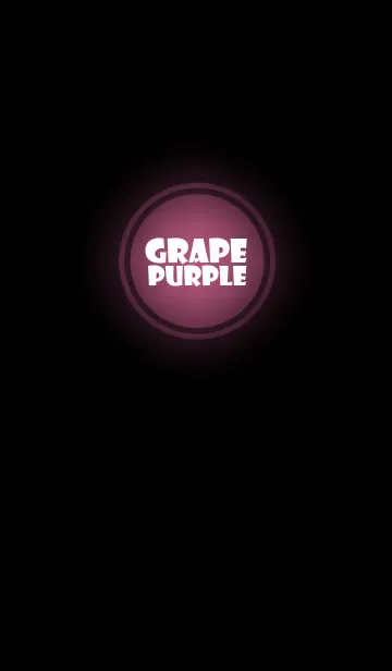 [LINE着せ替え] Simple grape purple in black (jp)の画像1
