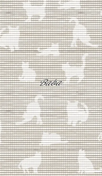 [LINE着せ替え] ばば用大人可愛い☆猫シルエットの画像1