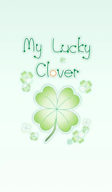 [LINE着せ替え] My Lucky Clover！ (Green V.5)の画像1