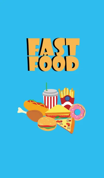 Love Fast Food Theme (jp)の着せ替えメイン画像
