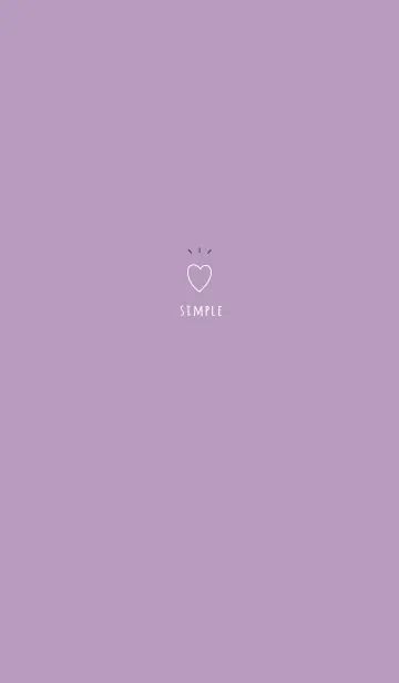 [LINE着せ替え] 紫 : ゆるゆるアイコンの画像1