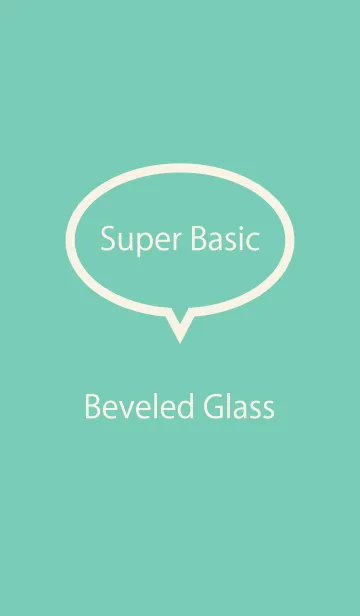 [LINE着せ替え] Super Basic Beveled Glassの画像1