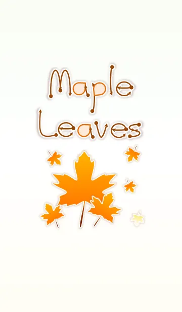 [LINE着せ替え] Maple Leaves！ (Green Ver.4)の画像1