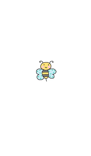 [LINE着せ替え] Happy bee themeの画像1