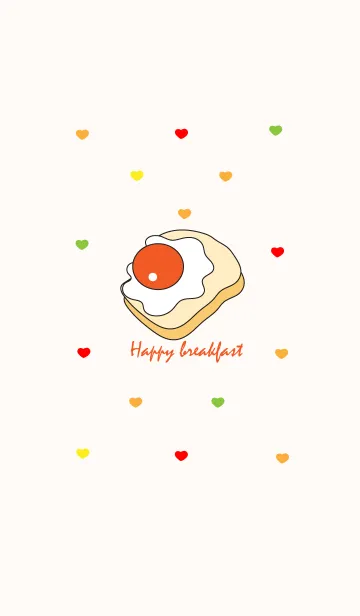 [LINE着せ替え] Happy breakfast 5 :)の画像1