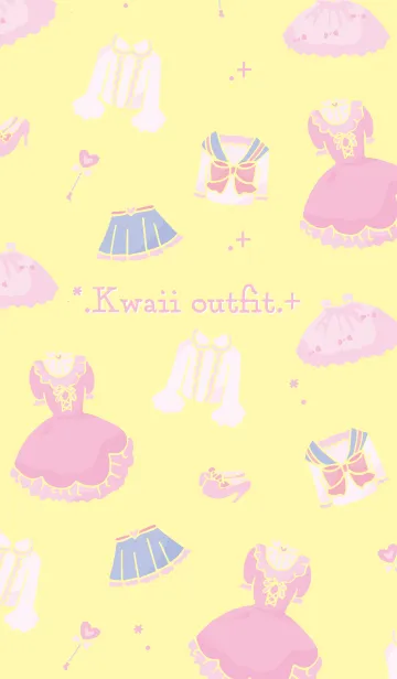 [LINE着せ替え] *. Kwaii outfit .+の画像1