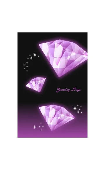 [LINE着せ替え] Jewelry Days amethystの画像1