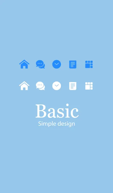 [LINE着せ替え] Basicの画像1