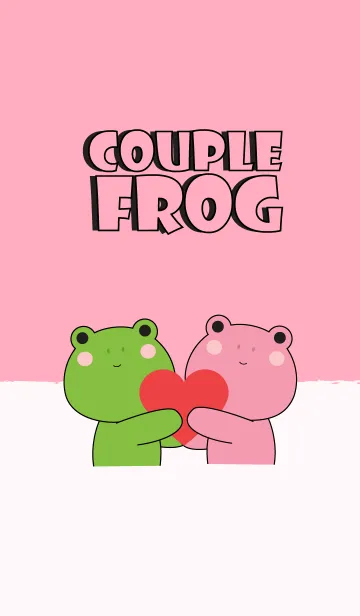 [LINE着せ替え] Couple Frog Theme (jp)の画像1