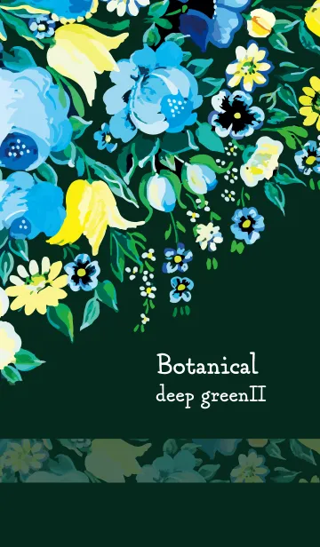 [LINE着せ替え] Mature Botanical -deep greenII-の画像1