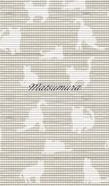 [LINE着せ替え] まつむら用大人可愛い☆猫シルエットの画像1