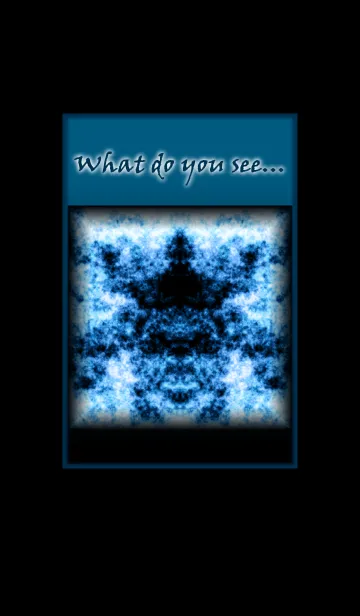 [LINE着せ替え] What do you see... Blueの画像1