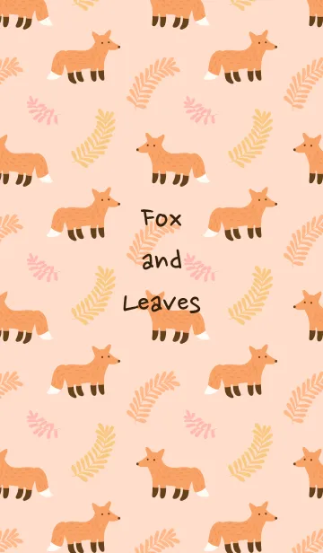 [LINE着せ替え] Fox and Leavesの画像1